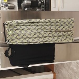 POSH PEANUT Men's Short Sleeve Loungewear Set ~ Dante Zebra Print XL NWOT